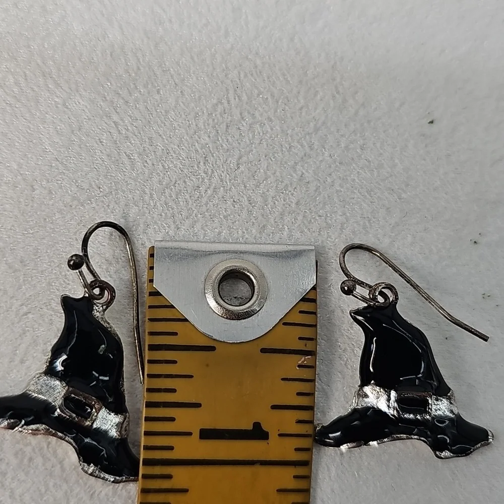Witchy Hat Earrings‎ Costume Party Novelty Halloween Fun
